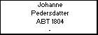 Johanne Pedersdatter