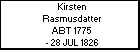 Kirsten Rasmusdatter
