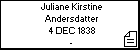 Juliane Kirstine Andersdatter