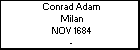 Conrad Adam Milan