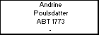 Andrine Poulsdatter