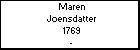 Maren Joensdatter