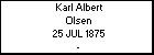 Karl Albert Olsen