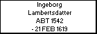 Ingeborg Lambertsdatter