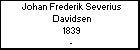 Johan Frederik Severius Davidsen