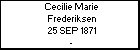 Cecilie Marie Frederiksen