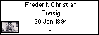Frederik Frøsig