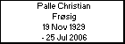 Palle Christian Frsig