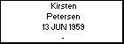 Kirsten Petersen
