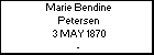 Marie Bendine Petersen