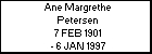 Ane Margrethe Petersen