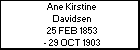 Ane Kirstine Davidsen