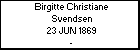 Birgitte Christiane Svendsen