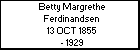 Betty Margrethe Ferdinandsen