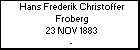 Hans Frederik Christoffer Froberg