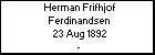 Herman Frifhjof Ferdinandsen