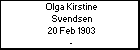 Olga Kirstine Svendsen