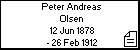 Peter Andreas Olsen