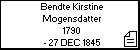 Bendte Kirstine Mogensdatter