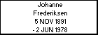 Johanne Frederiksen