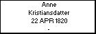 Anne Kristiansdatter