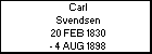 Carl Svendsen