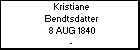 Kristiane Bendtsdatter