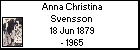 Anna Christina Svensson