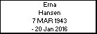 Erna Hansen