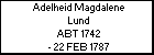 Adelheid Magdalene Lund