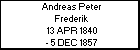 Andreas Peter Frederik
