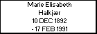 Marie Elisabeth Halkjr