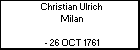 Christian Ulrich Milan
