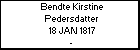 Bendte Kirstine Pedersdatter