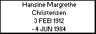 Hansine Margrethe Christensen