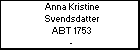 Anna Kristine Svendsdatter