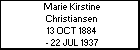 Marie Kirstine Christiansen