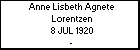 Anne Lisbeth Agnete Lorentzen