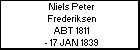 Niels Peter Frederiksen