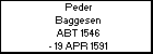Peder Baggesen