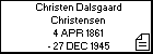Christen Dalsgaard Christensen