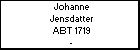 Johanne Jensdatter