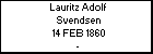 Lauritz Adolf Svendsen