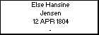 Else Hansine Jensen