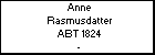 Anne Rasmusdatter