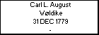 Carl L. August W�ldike