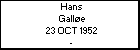 Hans Galløe
