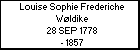 Louise Sophie Frederiche W�ldike