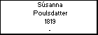 Súsanna Poulsdatter