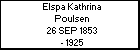 Elspa Kathrina Poulsen